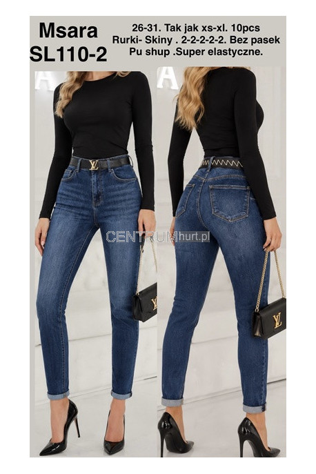 Jeansy damskie (XS-XL) 2