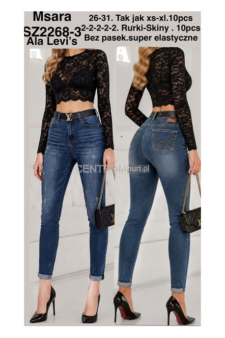Jeansy damskie (XS-XL) 2