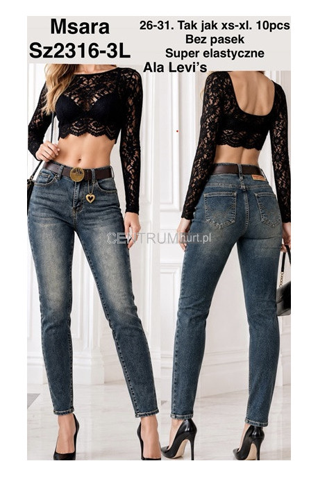 Jeansy damskie (XS-XL) 2