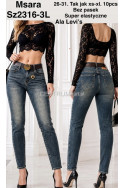 Jeansy damskie (XS-XL) 2