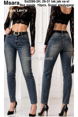 Jeansy damskie (XS-XL) SZ2286-2H
