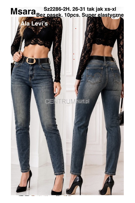 Jeansy damskie (XS-XL) 2