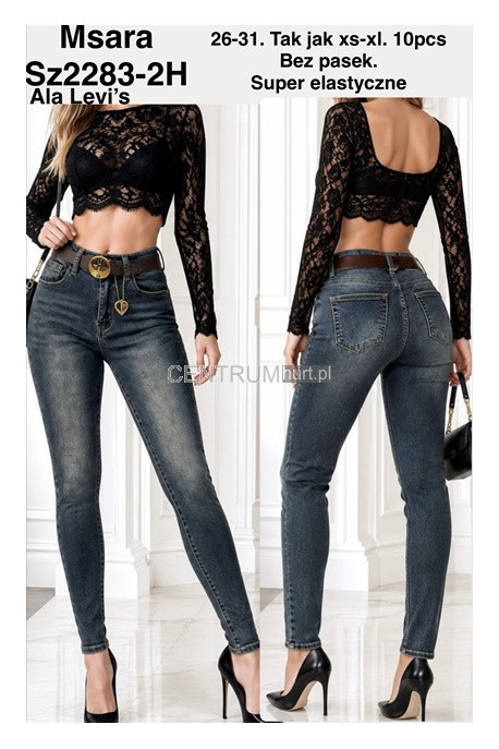 Jeansy damskie (XS-XL) 2