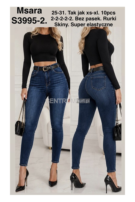 Jeansy damskie (XS-XL) 2