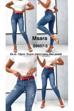 Jeansy damskie (XS-XL) S9607-5