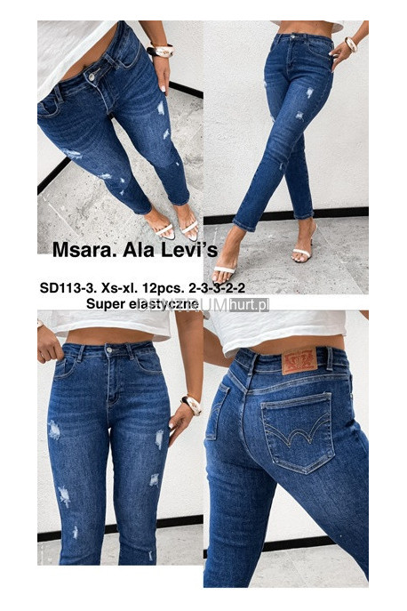 Jeansy damskie (XS-XL) 2
