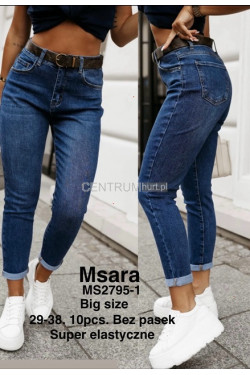 Jeansy damskie (XS-XL) MS2795-1