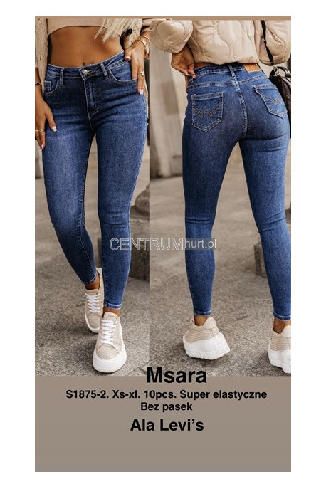 Jeansy damskie (XS-XL) 2