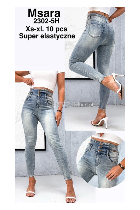 Jeansy damskie (XS-XL) 2