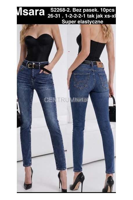 Jeansy damskie (XS-XL) 2