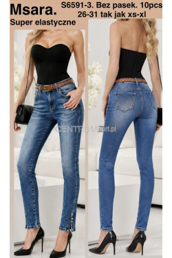 Jeansy damskie (XS-XL) S6591-3