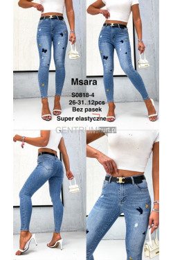 Jeansy damskie (XS-XL) S0818-4