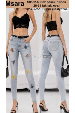 Jeansy damskie (XS-XL) S0552-6