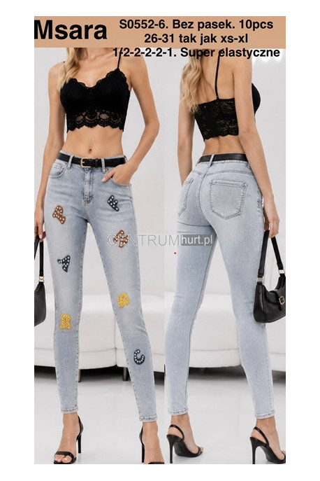 Jeansy damskie (XS-XL) 2