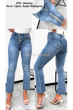 Jeansy damskie (XS-XL) 3761
