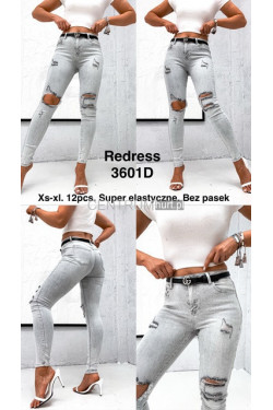 Jeansy damskie (XS-XL) 3601D