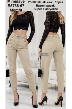 Jeansy damskie (XS-XL) R5788-67