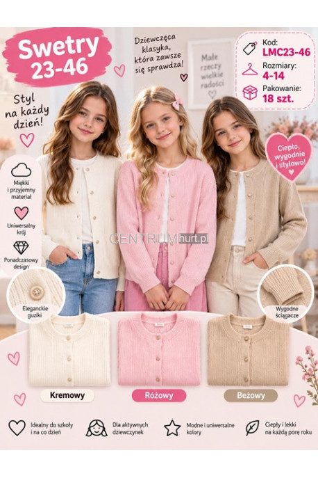 Sweter dziewczęce (4-14) 1
