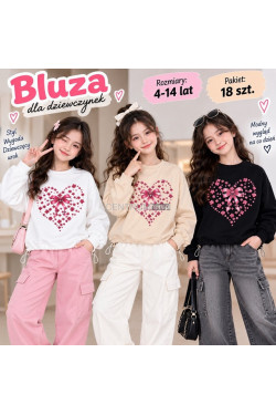 Bluza dziewczęca (4-14) 5108