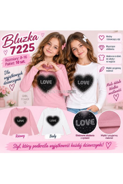 Bluzka dziewczęca (8-16) 7225