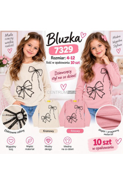 Bluzka dziewczęca (4-12) 7329