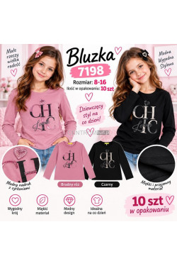 Bluzka dziewczęca (8-16) 7198