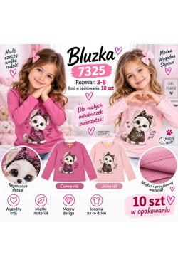 Bluzka dziewczęca (3-8) 7325
