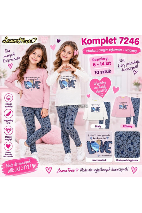 Komplet dziewczęcy (6-14) 1
