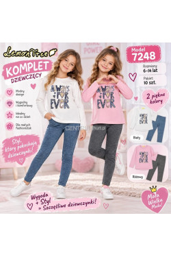 Komplet dziewczęcy (6-14) 7248