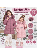 Kurtka dziewczęca zimowa (4-14) 1