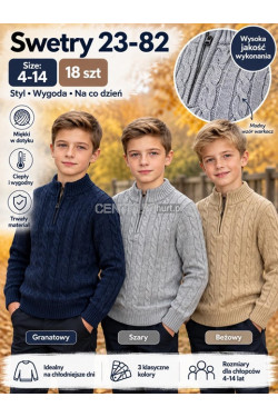 Sweter chłopięce (4-14) 23-82