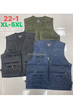 Kurtka kamizelka damska (XL-5XL) 22-1