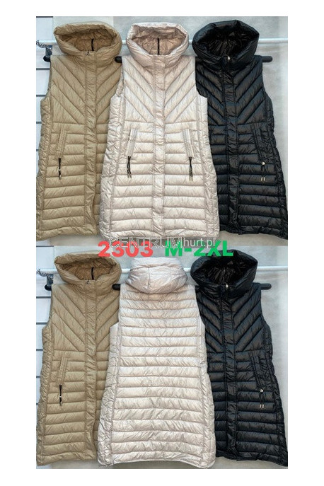 Kurtka kamizelka damska (M-2XL) 1