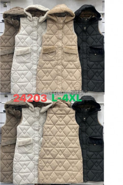 Kurtka kamizelka damska (L-4XL) 24203
