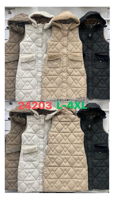 Kurtka kamizelka damska (M-2XL) 1