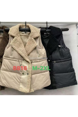 Kurtka kamizelka damska (M-2XL) 8816