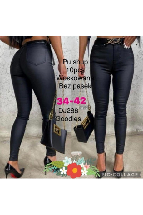 Spodnie skórzane damskie (XS-XL) 6