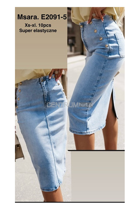 Spódnica jeansowa damska (XS-XL) 6