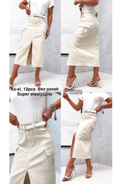 Spódnica jeansowa damska (XS-XL) 5671