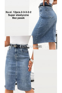 Spódnica jeansowa damska (XS-XL) 5675