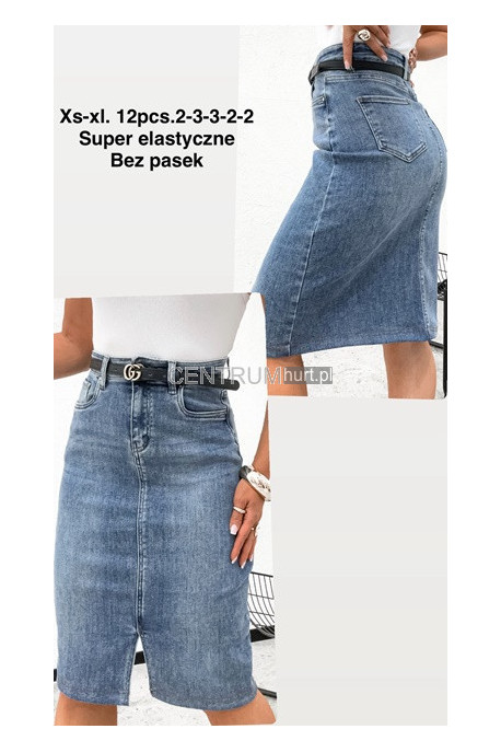 Spódnica jeansowa damska (XS-XL) 6