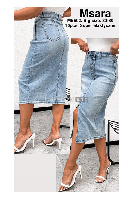 Spódnica jeansowa damska (XS-XL) 6