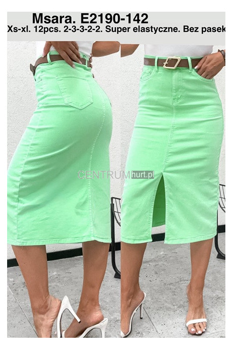 Spódnica jeansowa damska (XS-XL) 6