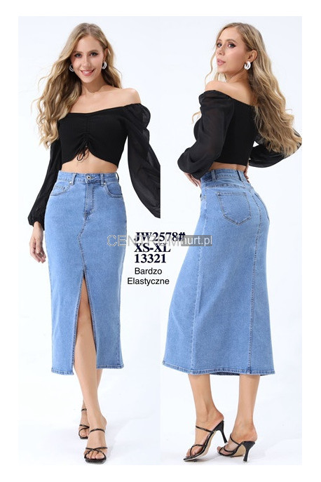Spódnica jeansowa damska (XS-XL) 6