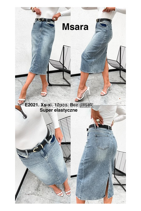 Spódnica jeansowa damska (XS-XL) 6