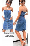 Sukienka jeansowa damska (S-XL) 6