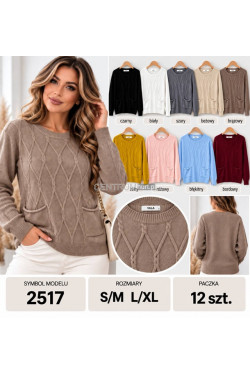 Sweter damski (S-XL) 2517