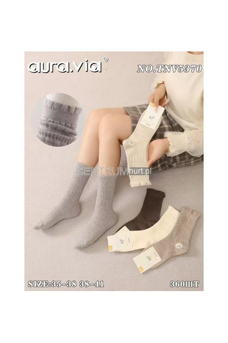 Skarpetki z wełną AURA.VIA (35-41) TNV5359