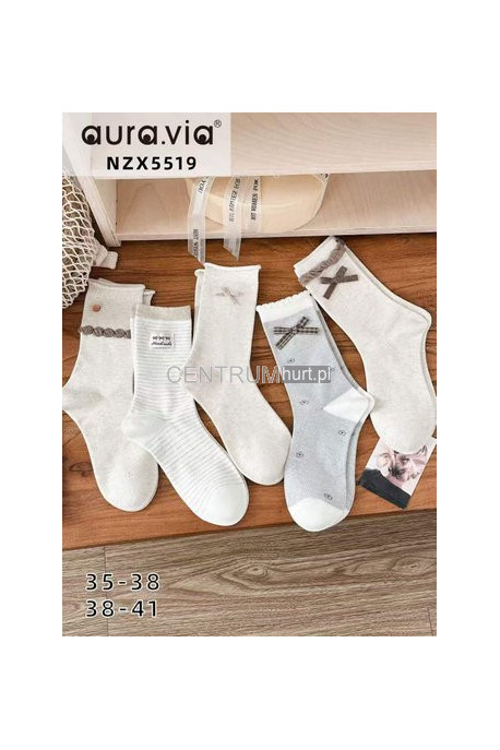 Skarpetki damskie AURA.VIA (35-41) NZP 5518