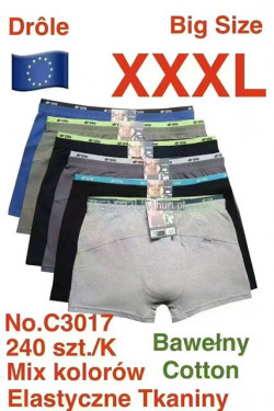 Bokserki męskie (3XL) C3017
